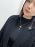 AIF毛衣鏈女鑰匙項鏈女925銀秋冬衛衣鏈年輕高級感時(shí)尚飾品百搭配飾 花蜜鑰匙毛衣鏈【40cm+5cm】 曬單實(shí)拍圖