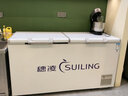 穗凌（SUILING）大冰柜銅管臥式商用大容量冷藏冷凍轉換茶葉海鮮儲存保鮮肉類(lèi)急凍雪柜頂開(kāi)門(mén)一級能效節能省電冷柜 BD-508【線(xiàn)下同款】 曬單實(shí)拍圖