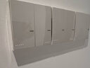 俊朗（JUNON）開(kāi)關(guān)插座額定電流10A一開(kāi)單墻壁插座開(kāi)關(guān)大板D1皓白 電腦插座 曬單實(shí)拍圖