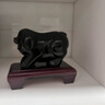 唐懷瑟天然水晶黑曜石豬擺件黑色生肖小豬工藝品黑耀石黑豬辦公室吉祥物 黑曜石豬擺件長(zhǎng)約10cm 曬單實(shí)拍圖