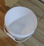 佳葉加厚pp塑料桶水桶家用膠桶涂料桶機(jī)油香精桶油墨桶化工桶密封圓桶 （配蓋子） 25L白色 曬單實(shí)拍圖