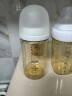 贝亲（Pigeon）自然实感第3代 婴儿PPSU奶瓶 宽口径 240ml AA191 3个月以上 实拍图