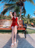 百麗踏2025新款拖鞋女夏外穿粗跟網(wǎng)紅涼拖鞋女中跟高跟時尚一字拖ins潮 米白色 36 網(wǎng)紅涼拖鞋 曬單實(shí)拍圖