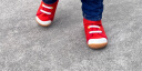 月星童鞋 日本进口手工制获奖鞋 儿童学步鞋男童机能鞋女童关键鞋 橘色 内长14cm 适合脚长13.5cm 实拍图