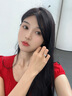 黛米 夢(mèng)夕 托帕石戒指彩寶愛(ài)心款女S925銀開(kāi)口戒圈送女友禮物 曬單實(shí)拍圖