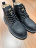 公牛世家男靴秋冬新款英倫復古馬丁靴厚底耐磨男士工裝靴百搭休閑高幫鞋子 曬單實(shí)拍圖