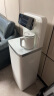 浪木高端智能茶吧机家用全自动智能饮水机下置水桶遥控自动上水保温多功能客厅办公专用 白色【WL-P86A】 冷热型 实拍图