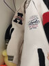 方糖姑娘少女秋冬棒球服新款初中高中學生羊羔毛加絨加厚拼接撞色夾克外套 1039DRY米色 M 曬單實拍圖