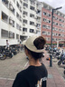 浩冠（HAOGUAN）帽子女夏季防曬遮陽百搭戶外棒球帽韓版可扎馬尾鴨舌帽時尚薄款潮 米色 均碼 曬單實(shí)拍圖