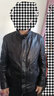 凱撒（KAISER）真皮皮衣男牛皮立領(lǐng)羽絨服脫卸內膽羽絨皮衣痞帥牛皮爸爸皮衣斷碼 黑色 XL (175) 適合110-125斤 曬單實(shí)拍圖