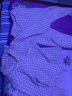 眠岛 秋冬加厚夹棉情侣睡衣女日系春秋季格子空气层家居服套装 女款 粉格LZ1253 M码 实拍图
