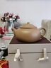 茗陽紫砂壺宜興全手工名家功夫泡茶壺家用正宗禪心壺茶具葵黃朱泥 曬單實拍圖