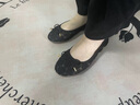 啄木鳥(niǎo)老北京布鞋女新款2026夏季網(wǎng)面透氣媽媽涼鞋軟底豆豆鞋 黑色 37 曬單實(shí)拍圖