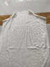貓人（MiiOW）半高領(lǐng)吊帶背心女西裝內搭春秋蕾絲外穿無(wú)袖中領(lǐng)針織衫打底衫上衣 白色 M 曬單實(shí)拍圖