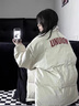 DXOT美式晉江棉服女棉服女款2025年新款秋冬款加厚棉衣棉襖面包服外套 米杏色 M 曬單實(shí)拍圖