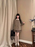 妙麗（Millies）女鞋夏季平底真皮淺口單鞋女2025新款法式羊皮蝴蝶結(jié)女鞋船鞋 米色 37 曬單實(shí)拍圖