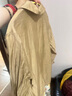皮爾卡丹（pierre cardin）天蠶|絲雪紡西裝外套女夏季薄款2025新款中袖休閑防曬小西服上衣 卡其(中袖西裝) L 曬單實(shí)拍圖