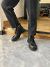 七匹狼馬丁靴男款高幫男鞋秋冬加絨英倫商務(wù)皮鞋男短靴工裝靴子男 黑色 30031（四季款） 40 曬單實(shí)拍圖