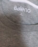 班尼路（Baleno）短袖t恤男纯色体恤情侣款上衣青年基础百搭打底衫休闲透气新疆棉 20E花灰 L 实拍图