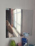 梦思园（MENGSIYUAN） 镜面贴纸亚克力软镜子贴墙抖音自粘宿舍家用全身卫生间小镜子浴室镜【一片 2mm厚 30*30cm 实拍图