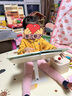 小天（JOPREE）手機支架兒童讀書閱讀支架360°桌面看書支架可折疊升降學生實木多功能ipad平板支架 曬單實拍圖