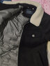 杉杉羽絨服男外套冬季90鵝絨綿羊毛翻領(lǐng)商務(wù)休閑加絨加厚保暖御寒短款 曬單實(shí)拍圖