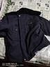 恒源祥保 安服冬季執勤棉襖夾克款保 安棉大衣加厚防寒保暖工作服套裝 藏青加厚執勤棉衣(不含標志) XL 175- 曬單實(shí)拍圖
