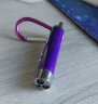 新术迷你验钞小型紫外线验钞灯便携式验钞笔荧光剂检测笔紫光手电筒 黑色+带3颗电池 实拍图