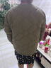 坦博爾達(dá)人推薦收腰設(shè)計(jì)羽絨服女23年新款秋冬菱格小香風(fēng)外套TD238268 椰殼咖 160/84A 曬單實(shí)拍圖