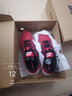 安踏男鞋跑步鞋2026春季透氣鞋子皮面防水保暖運動(dòng)鞋男 大紅/黑/安踏白 42 曬單實(shí)拍圖