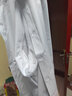 羅蒙（ROMON）白色修身襯衫男士上衣商務(wù)正裝西裝職業(yè)休閑免燙結婚伴郎西裝襯衣 長(cháng)袖白色 M -38推薦100-120斤 曬單實(shí)拍圖