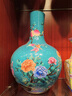 伯莎丹頓（BERTHA DENTON）景德鎮陶瓷大師手繪富貴長(cháng)壽花瓶擺件客廳高端中式仿古收藏裝飾品 大師手繪雕刻《富貴長(cháng)壽》 曬單實(shí)拍圖