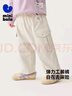 迷你巴拉男女童褲子春季新品彈力兒童戶(hù)外工裝褲長(cháng)褲 曬單實(shí)拍圖
