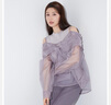 SNIDEL春夏優(yōu)雅甜美薄紗露肩襯衫針織背心套裝SWNT241170 灰色 均碼 （F） 曬單實拍圖