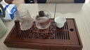 守瓷花梨木茶盤(pán)家用實(shí)木茶臺簡(jiǎn)約辦公室功夫茶具泡茶臺茶壺茶杯茶托盤(pán) 花梨木36*20茶韻排儲兩用 曬單實(shí)拍圖