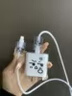 KPAY蘋果充電器數(shù)據(jù)線保護套適用iPhone16/15/14保護套防折斷防咬斷20/18w充電頭數(shù)據(jù)線 【透明常規(guī)款4.50*5*4.50cm】yeah 充頭套1個+小頭咬線器2個+鐳射白1條+綁帶 曬單實拍圖