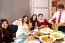 北杳訂婚禮服女小個(gè)子春夏平時(shí)可穿寬松敬酒服新娘長袖法式結(jié)婚宴會服 酒紅色長袖 3XL -148件—165斤) 曬單實(shí)拍圖