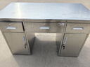 遠奧201不銹鋼辦公桌電腦桌柜車(chē)間工作臺實(shí)驗室桌操作臺1.2米 曬單實(shí)拍圖
