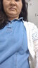恒源祥薄款牛仔連衣裙2025年春夏季新款女裝短袖休閑復(fù)古減齡時尚裙子女 牛仔藍(lán) 3XL 【建議140-160斤】 曬單實拍圖