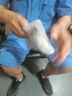 北虞冰絲防曬袖套男女紋身防曬手套戶(hù)外騎行運動(dòng)跑步健身薄款半指袖套 膚色降龍十八掌(大碼) 曬單實(shí)拍圖