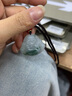 艾選潮品緬甸A貨翡翠吊墜飄花佛公玉石玉墜送女友生日禮物新年禮物飄花佛公 曬單實(shí)拍圖