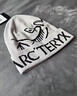 始祖鳥(niǎo)（ARC'TERYX）大LOGO鳥(niǎo)標刺繡針織帽舒適保暖絨線(xiàn)帽男女同款情侶款帽子冷帽 Orca灰色 適用頭圍55-62cm 曬單實(shí)拍圖