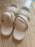 妙奕嘉女士涼鞋女款拖鞋2025年新款軟底外穿厚底平底夏季踩屎感沙灘女鞋 白色卡通兩穿36-37【適合35-36】 38-39 【適合37-38】 曬單實(shí)拍圖