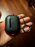 帝仕信 【防丟鎖扣開(kāi)關(guān)】適用AirPods pro2代蘋(píng)果耳機防摔保護套airpods3代全包耳機殼 【紅色】 AirPods Pro 曬單實(shí)拍圖