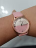 蕉遲ins學(xué)院風(fēng)文藝女生中學(xué)生手表女簡(jiǎn)約氣質(zhì)韓版復古森系防水石英表 QIC撞系復古粉 H花盒 曬單實(shí)拍圖