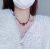 浪漫年華正品朱砂轉(zhuǎn)運珠吊墜女款本命年鎖骨鏈紫金砂單珠掛件項鏈女毛衣鏈 【轉(zhuǎn)運珠吊墜】高含量紫金砂18mm 曬單實拍圖