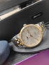 冠琴（GUANQIN）新款瑞士品質(zhì)男士手表全自動(dòng)機械表時(shí)尚雙日歷夜光防水皮帶男表 鋼帶間白面 曬單實(shí)拍圖