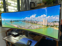 三星（SAMSUNG）玄龍騎士G9 49英寸帶魚屏 OLED 5K 曲面屏幕 高刷游戲 臺式外接 超寬分屏 G93SC G93SD 電競顯示器 5K 144Hz 無音箱燈環(huán) S49DG912SC 官方 曬單實拍圖