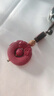 禧卡森  汽車(chē)鑰匙扣掛件紫金朱砂轉運珠平安扣鑰匙繩鏈吊墜男女情侶飾品 六字真言轉運珠款 曬單實(shí)拍圖