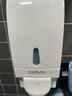 瑞沃（SVAVO）泡沫皂液器免打孔洗手液盒酒店衛生間餐廳手動(dòng)壁掛式洗手液起泡機 V-830白色700ml【肯德基同款】 曬單實(shí)拍圖